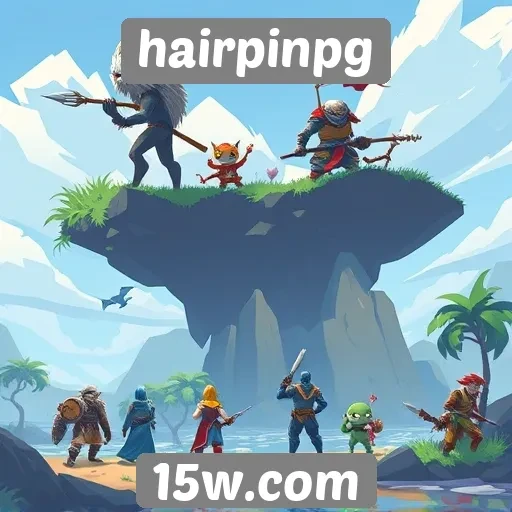 Evolução dos jogos disponíveis no hairpinpg